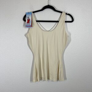 Spanx Tank Womens 1X ASSETS Red Hot Label Flipside Firmers Firm Control 1873 NWT